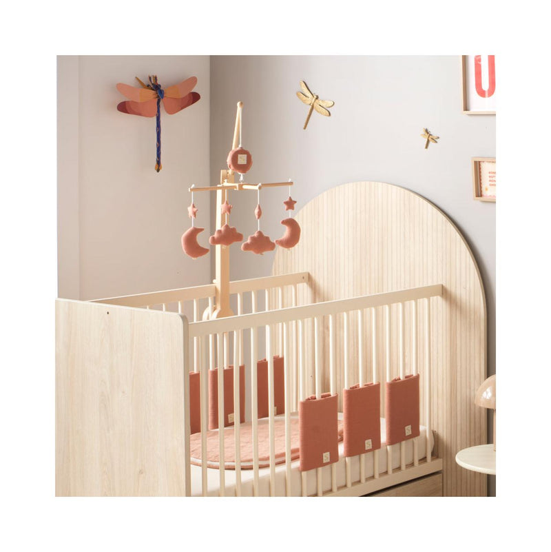 Protections De Barreaux De Lit En Coton