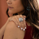 Bague Pisko Argent Massif