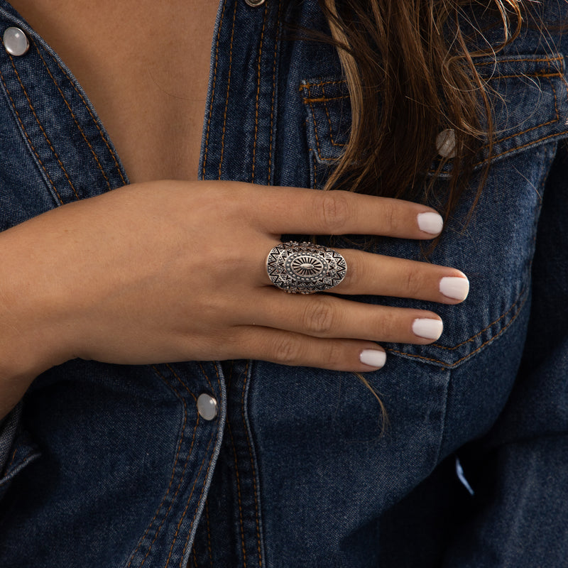 Bague Palenque Argent Massif