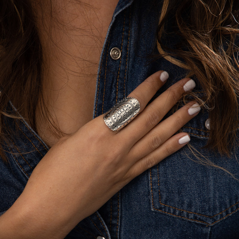 Bague Kabah Argent Massif