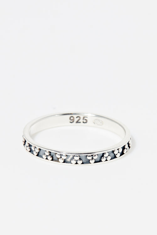Bague Teocalli Argent Massif