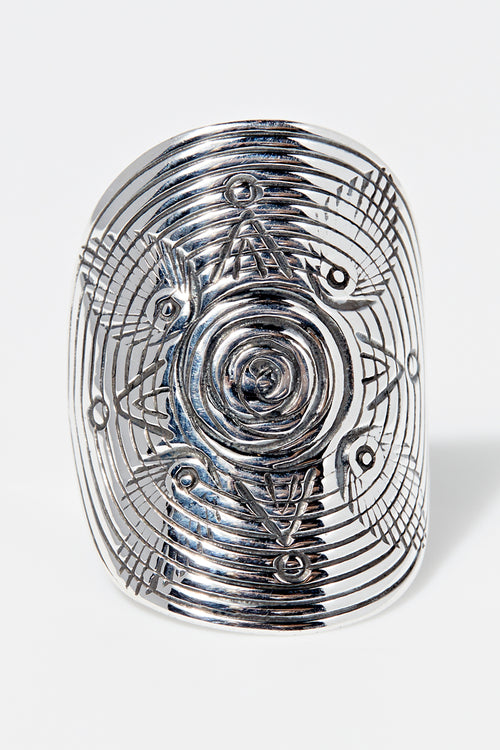 Bague Cacao Argent Massif