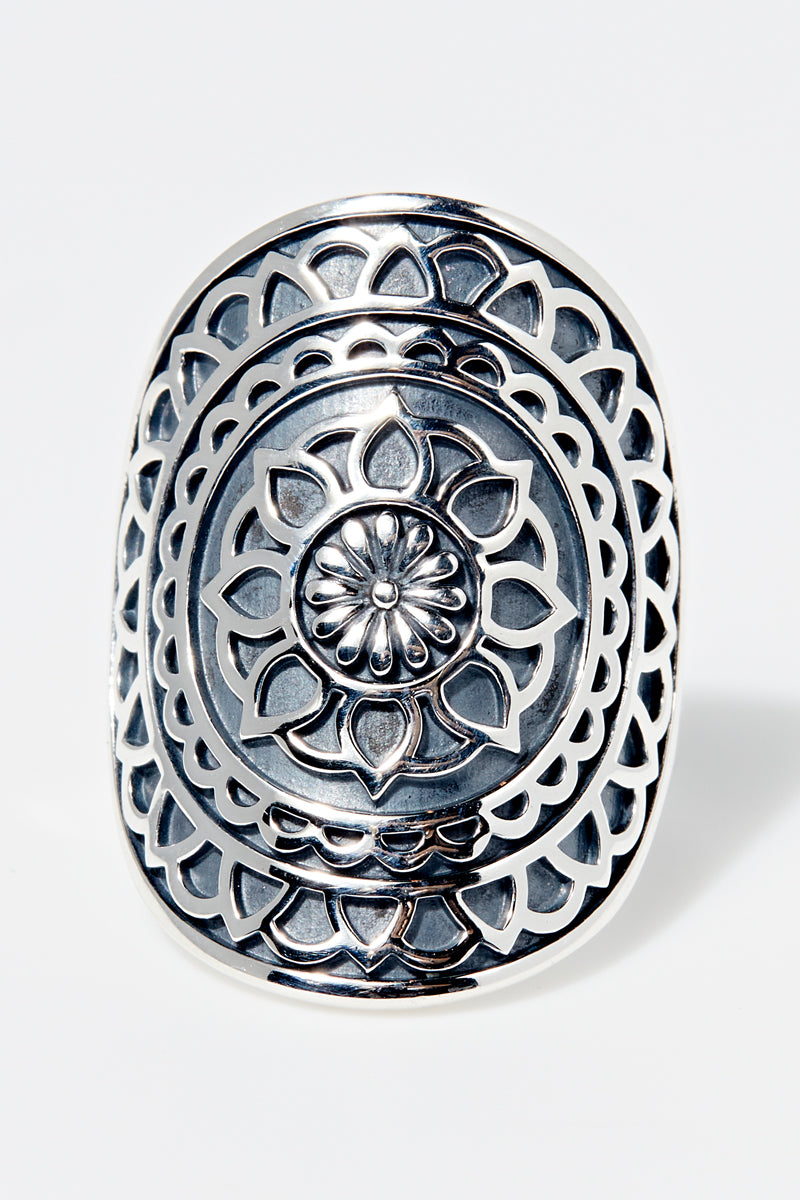 Bague Tlal Argent Massif