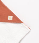 Sortie De Bain En Double Gaze De Coton Et Éponge