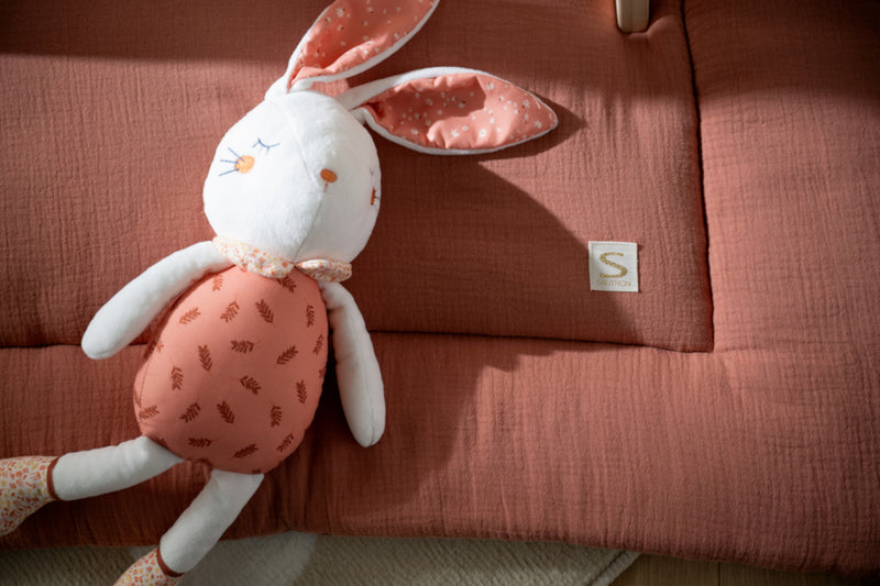 Grand Tapis De Jeu En Double Gaze De Coton