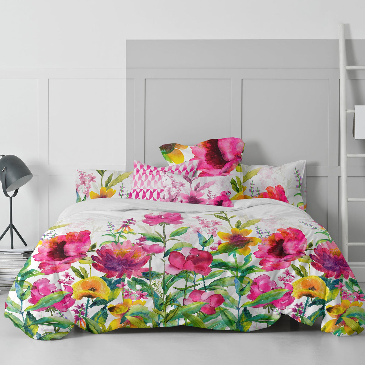 Cassia Duvet Cover - Multicoloured