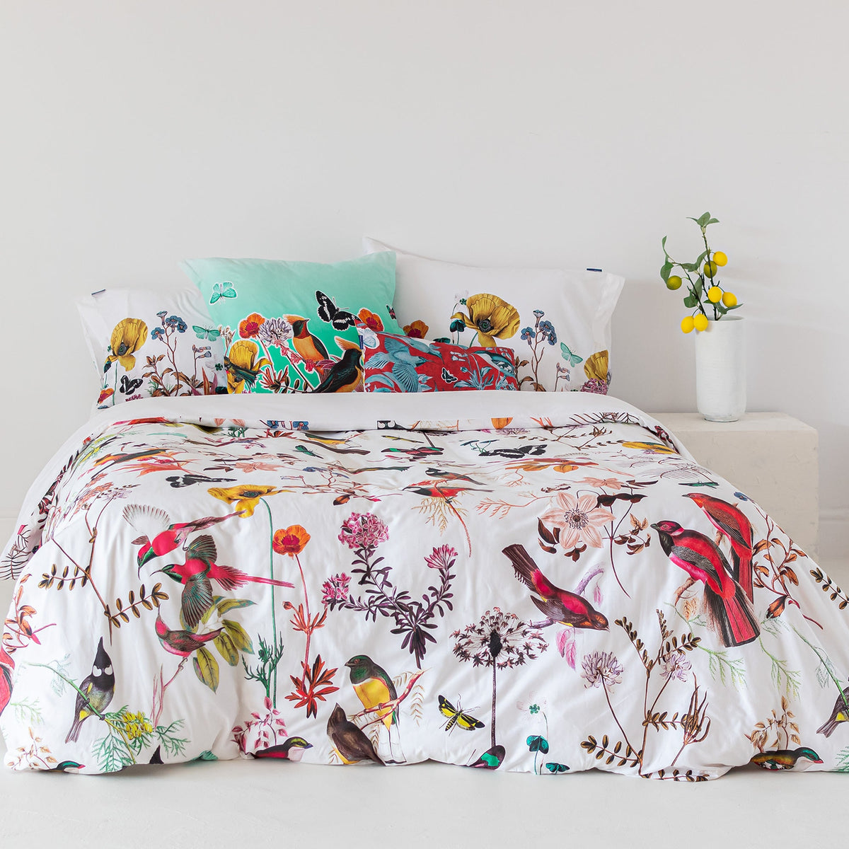 Copripiumino Birds Of Paradise - Multicolore