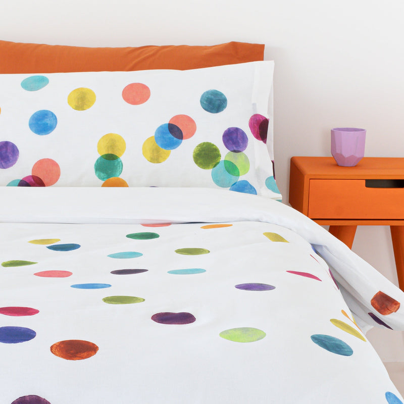 Taie D'Oreiller Confetti - Multicolore