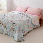 Chinoiserie Bedspread - Multicoloured