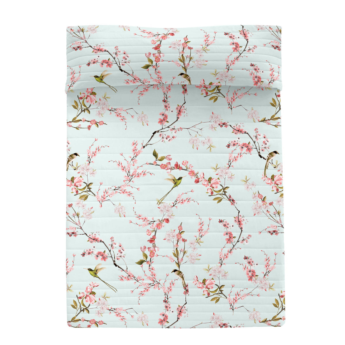 Chinoiserie Bedspread - Multicoloured