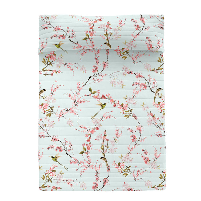 Colcha tipo chinoiserie - Multicolor