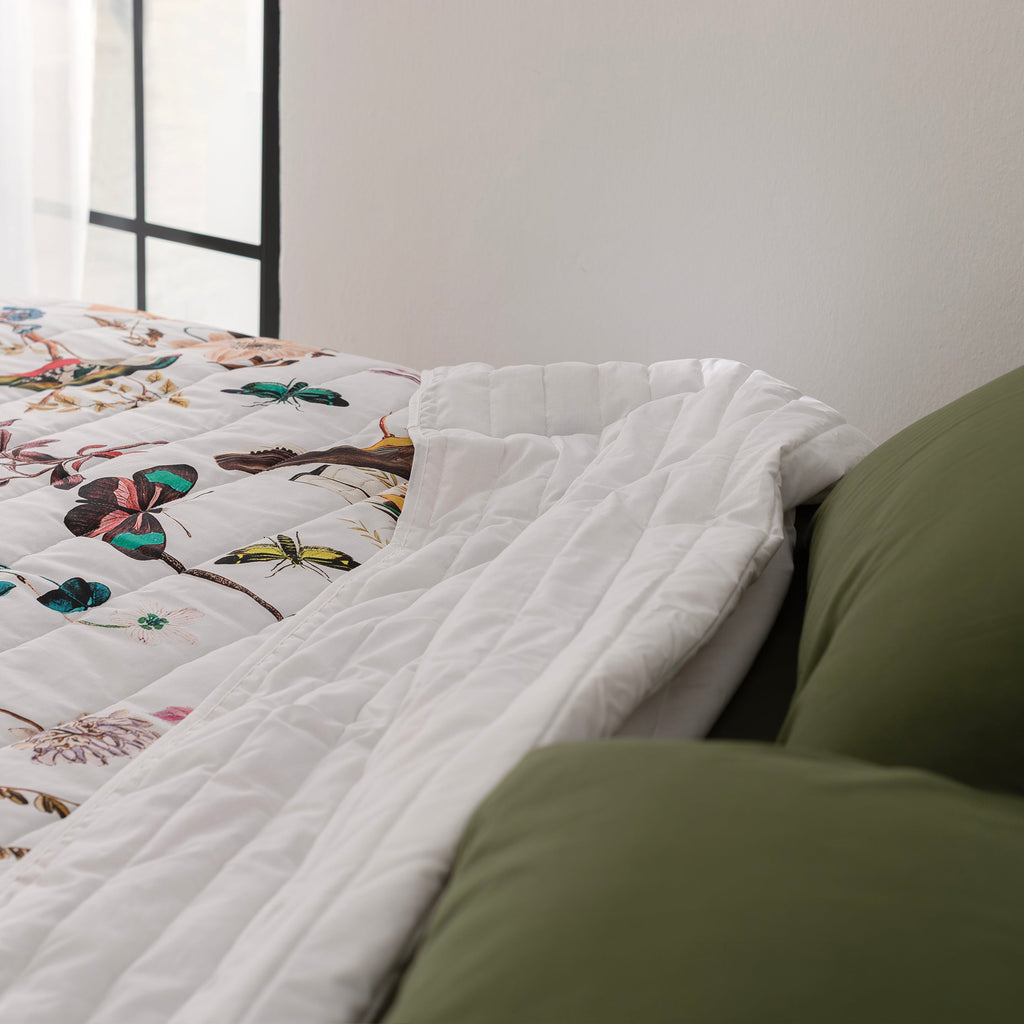 Birds Of Paradise Bedspread - Multicoloured