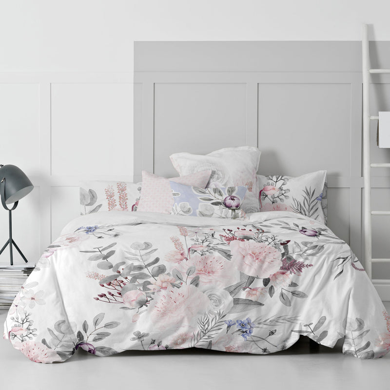 Housse De Couette Delicate Bouquet - Multicolore