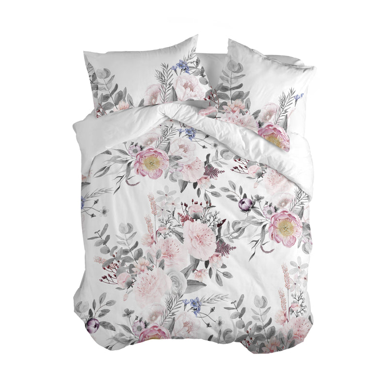 Housse De Couette Delicate Bouquet - Multicolore