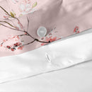 Pink Chinoiserie Duvet Cover - Multicolor