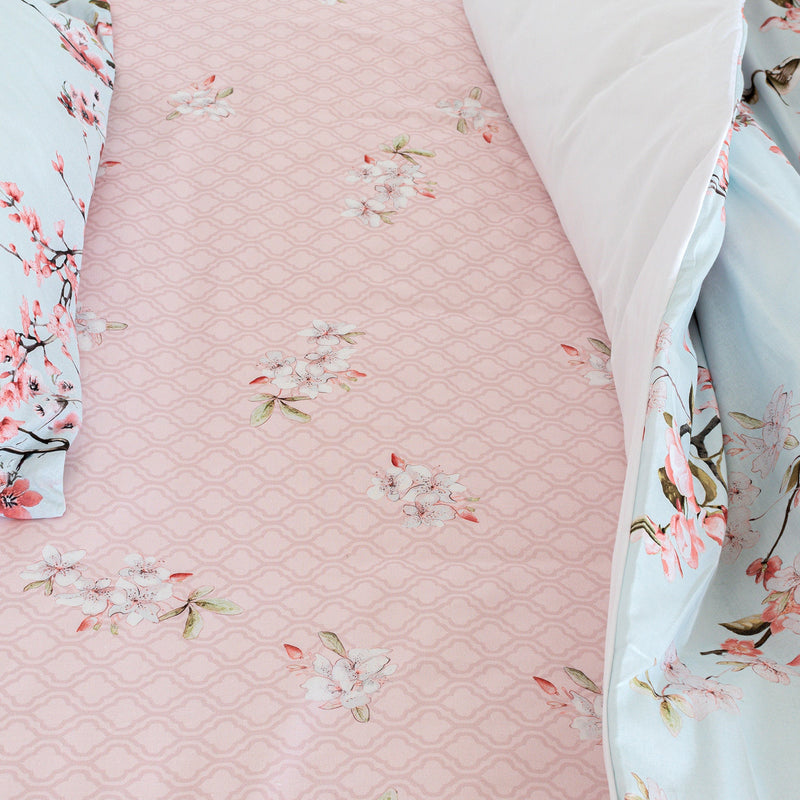 Chinoiserie Fitted Sheet - Multicolor