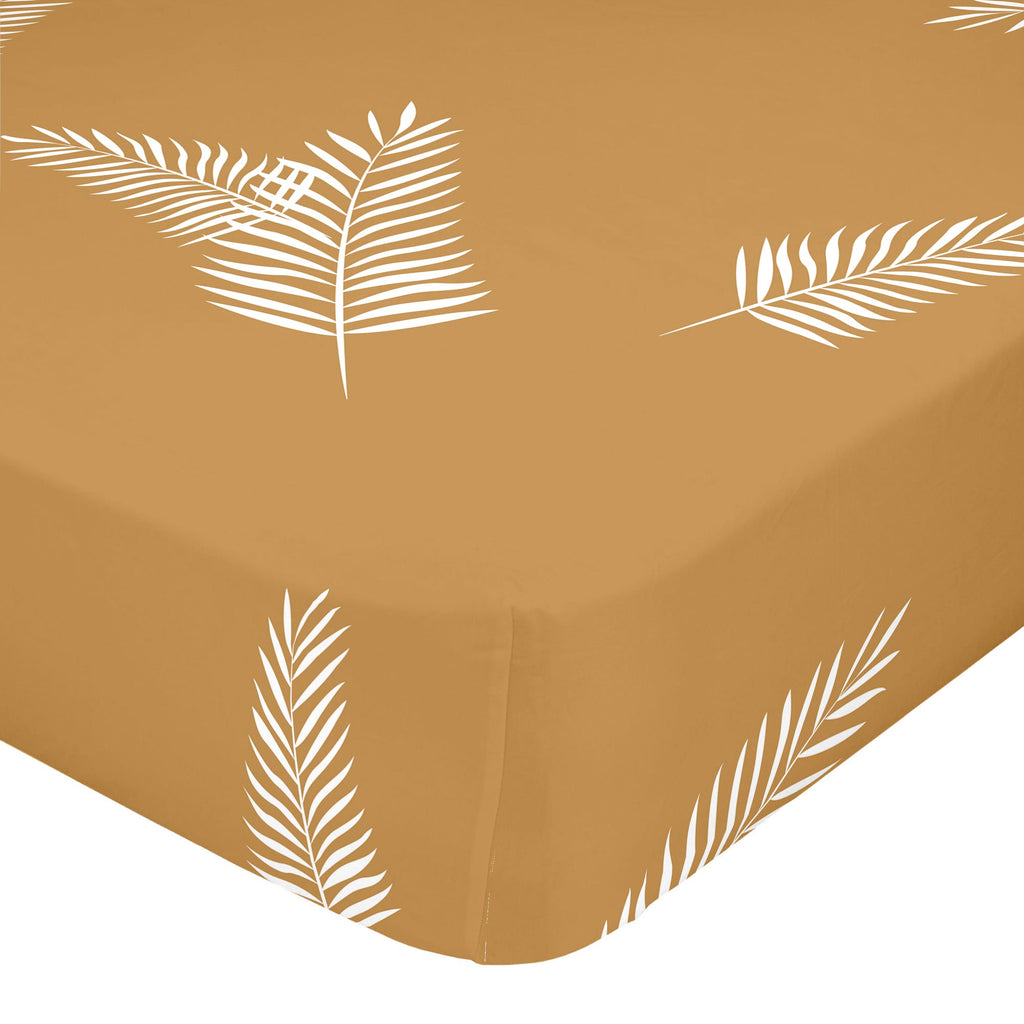 Foliage Fitted Sheet - Multicoloured