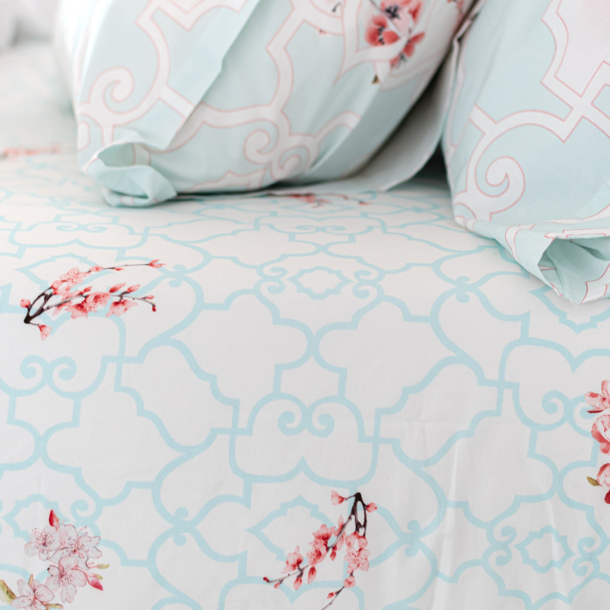Sakura Fitted Sheet - Multicoloured