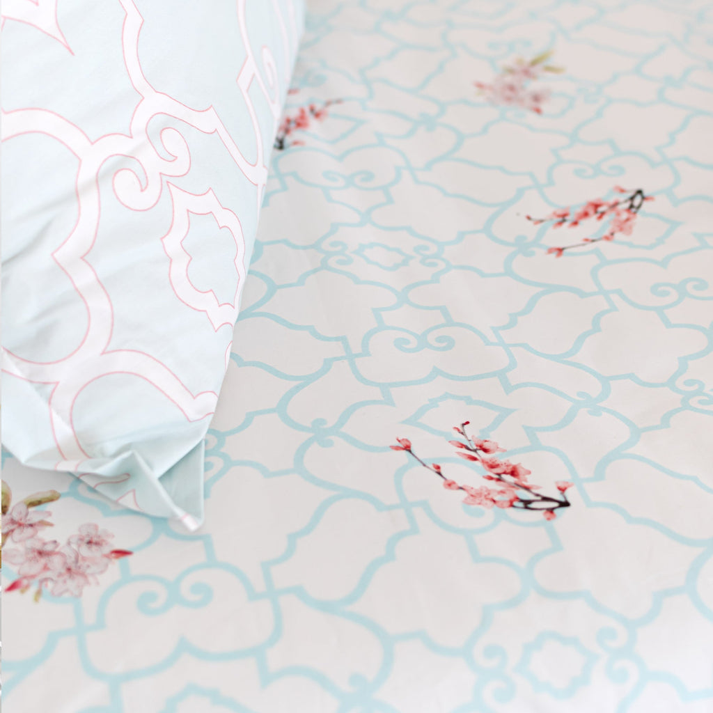 Sakura Fitted Sheet - Multicoloured