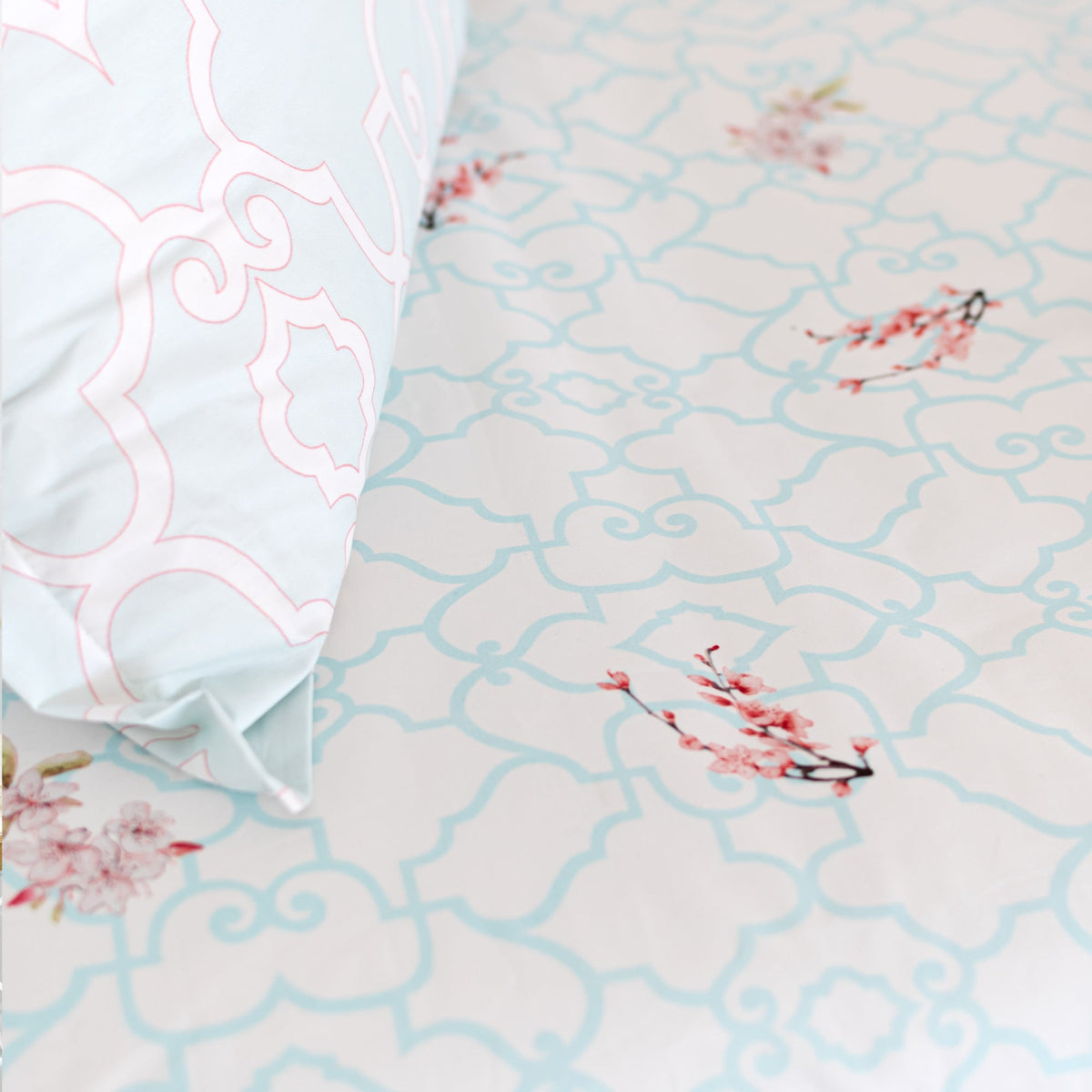 Sakura Fitted Sheet - Multicoloured
