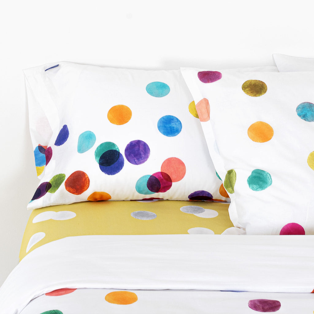 Lenzuolo con Angoli Confetti - Multicolore
