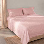 Basic Dusky Pink Flat Sheet