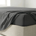 Basic Fitted Sheet - Dark Grey