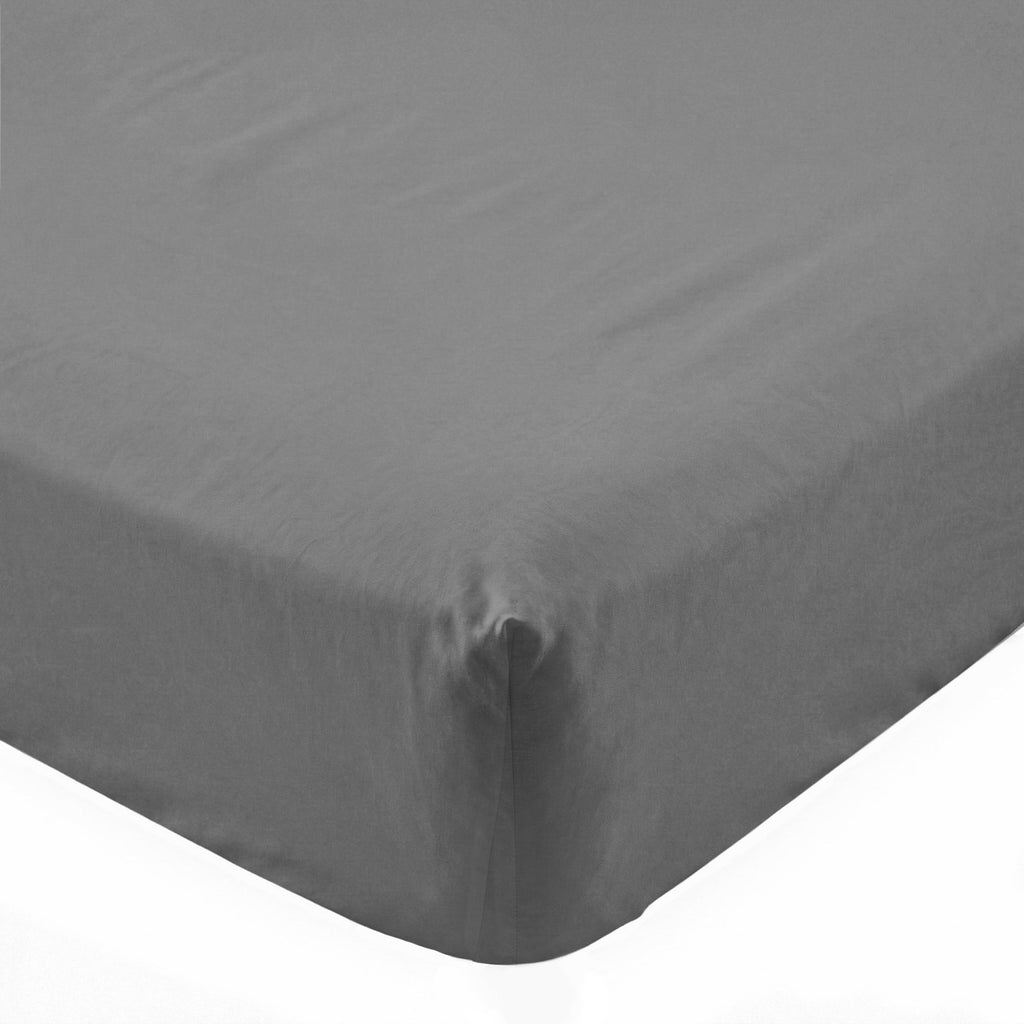 Basic Fitted Sheet - Dark Grey