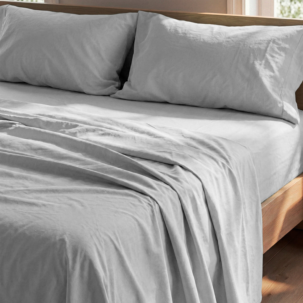 Fitted Sheet Basic - Light Grey