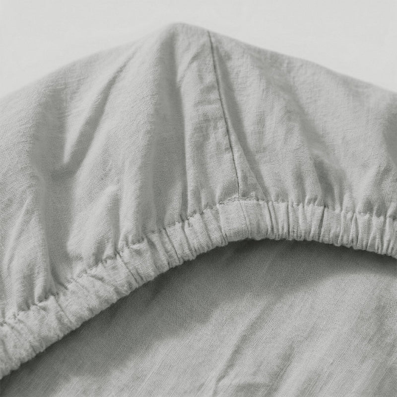 Drap-Housse Basic - Gris Clair