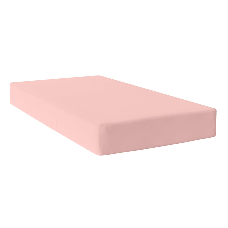 Basic Fitted Sheet - Pale Pink