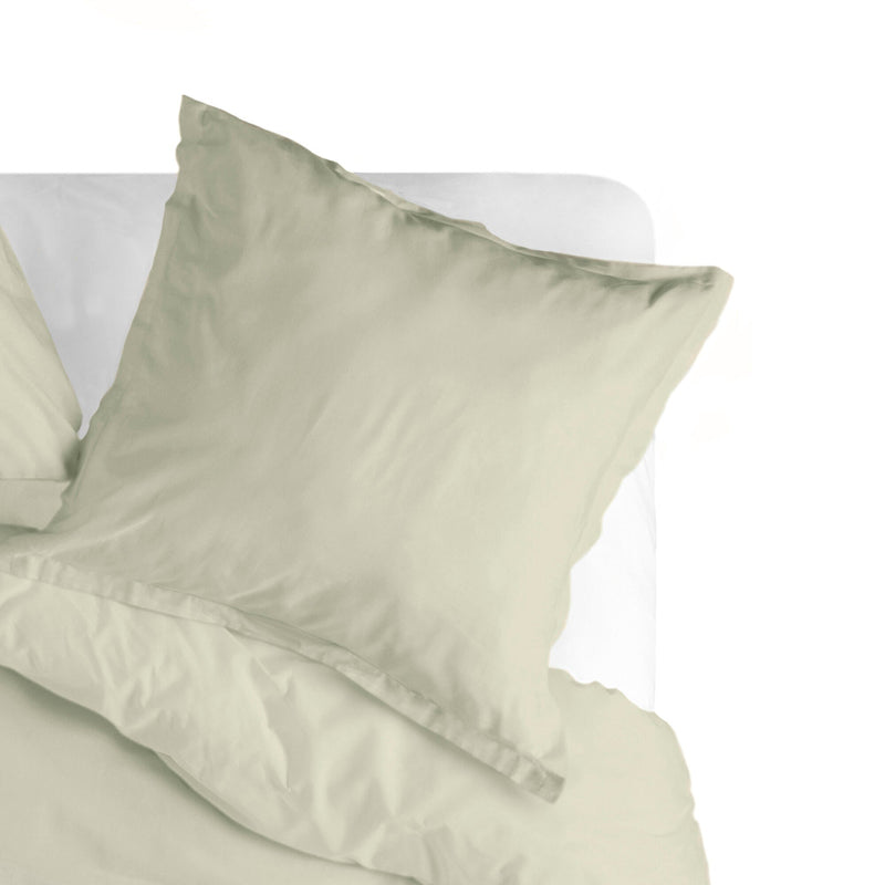 Taie D'Oreiller Basic - Beige Argile