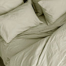 Taie D'Oreiller Basic - Beige Argile