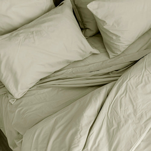 Taie D'Oreiller Basic - Beige Argile