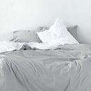 Basic Duvet Cover - Light Gray