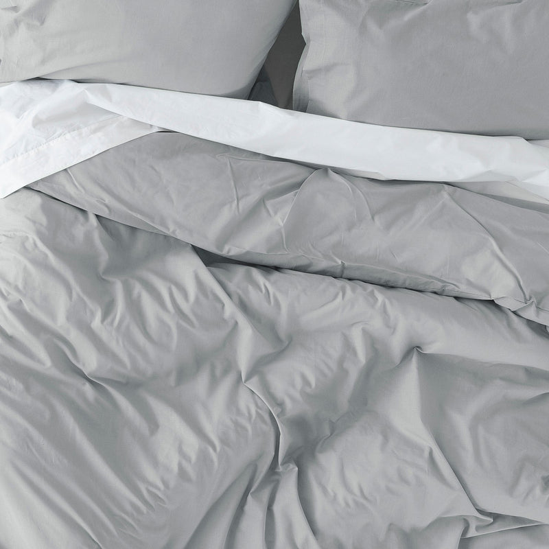 Basic Duvet Cover - Light Gray