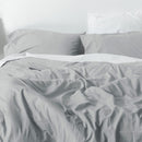 Basic Duvet Cover - Light Gray