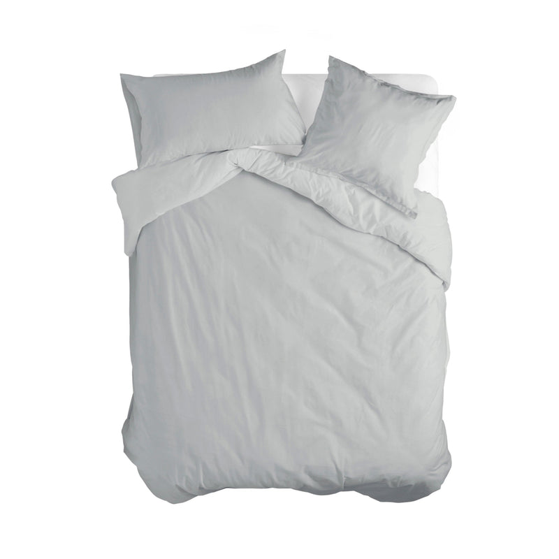 Basic Duvet Cover - Light Gray