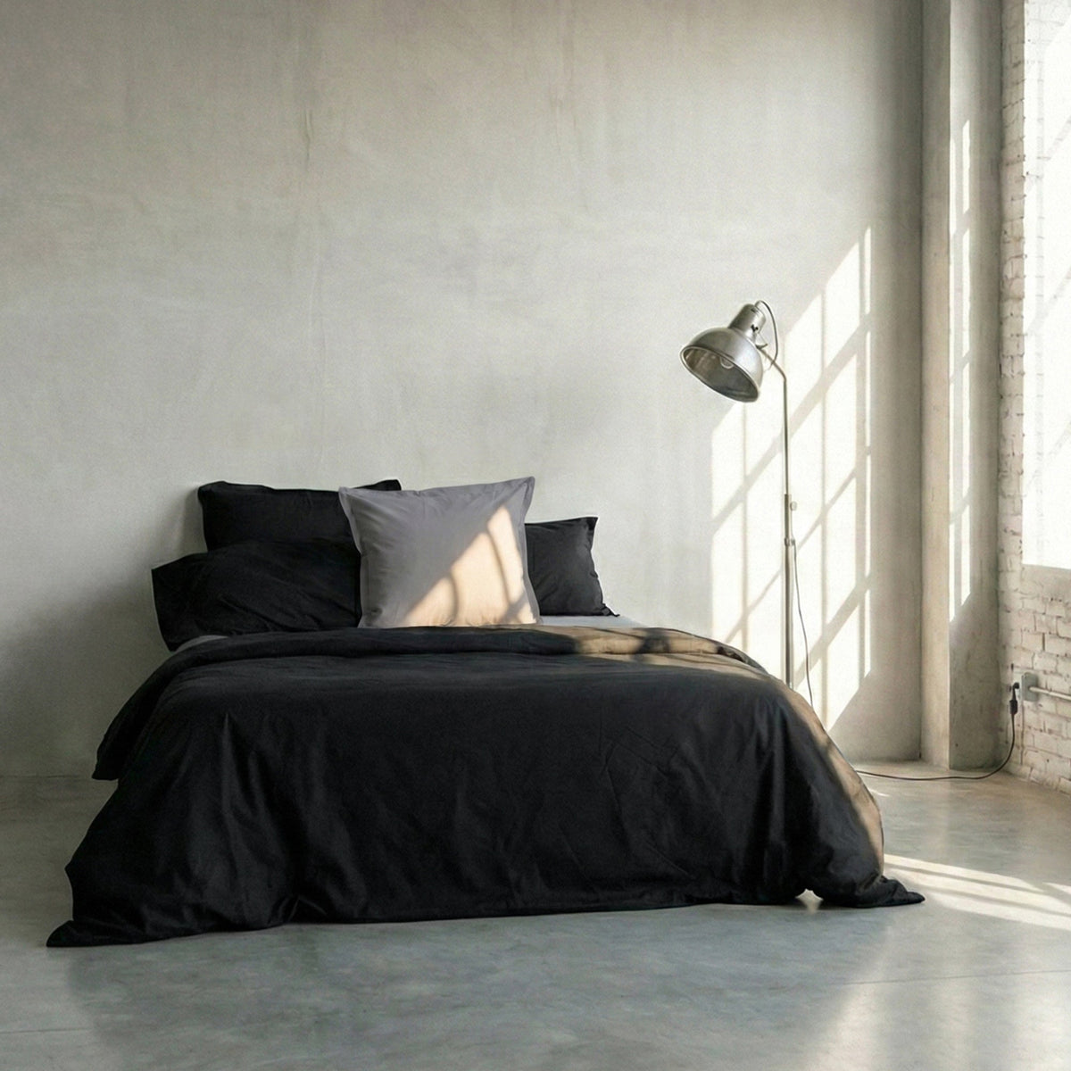 Copripiumino Basic - Nero