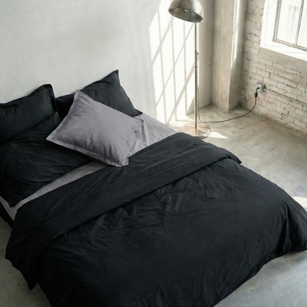 Copripiumino Basic - Nero