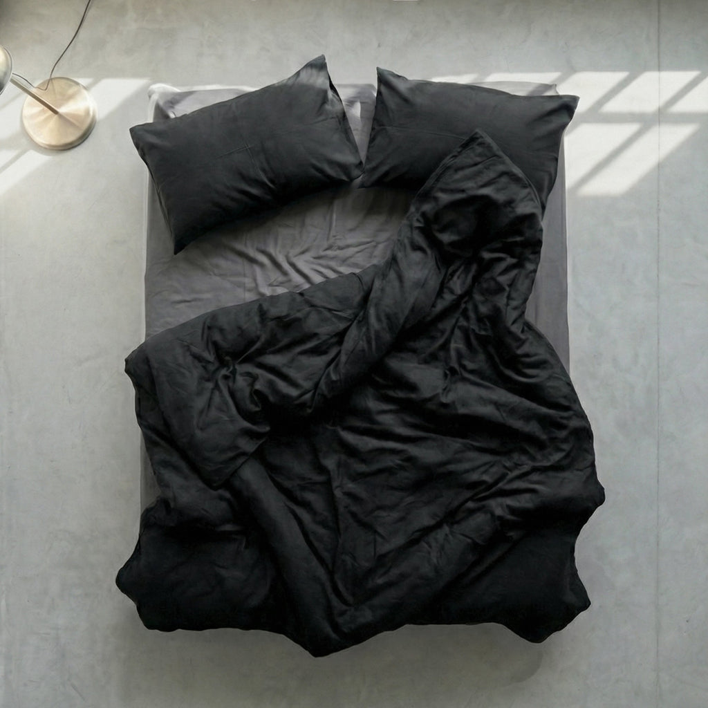 Copripiumino Basic - Nero