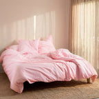 Copripiumino Basic - Rosa Antico
