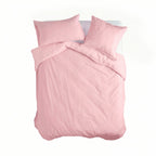 Copripiumino Basic - Rosa Antico