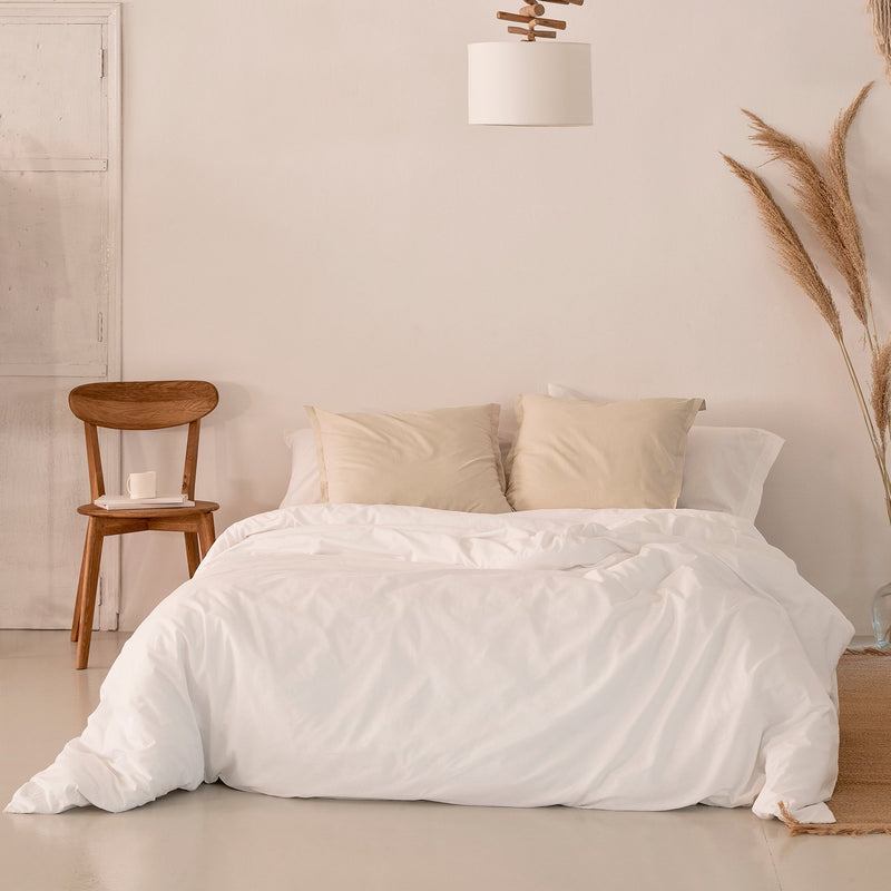 Housse De Couette Basic - Blanc
