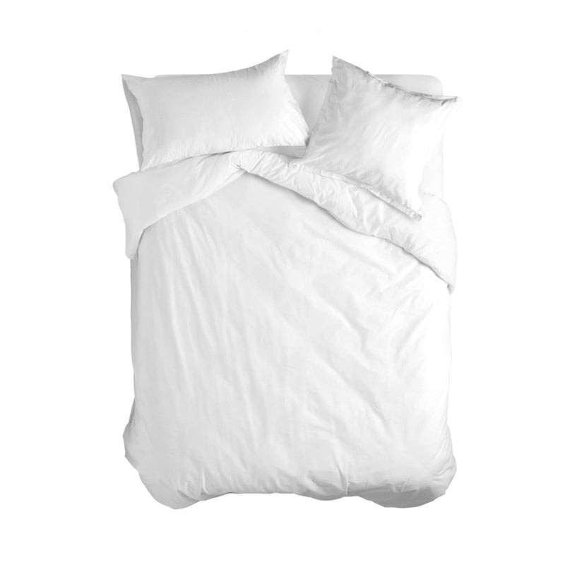 Housse De Couette Basic - Blanc