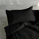 Taie D'Oreiller Basic - Noir
