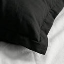 Taie D'Oreiller Basic - Noir