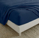 Drap-Housse Basic - Bleu Marine
