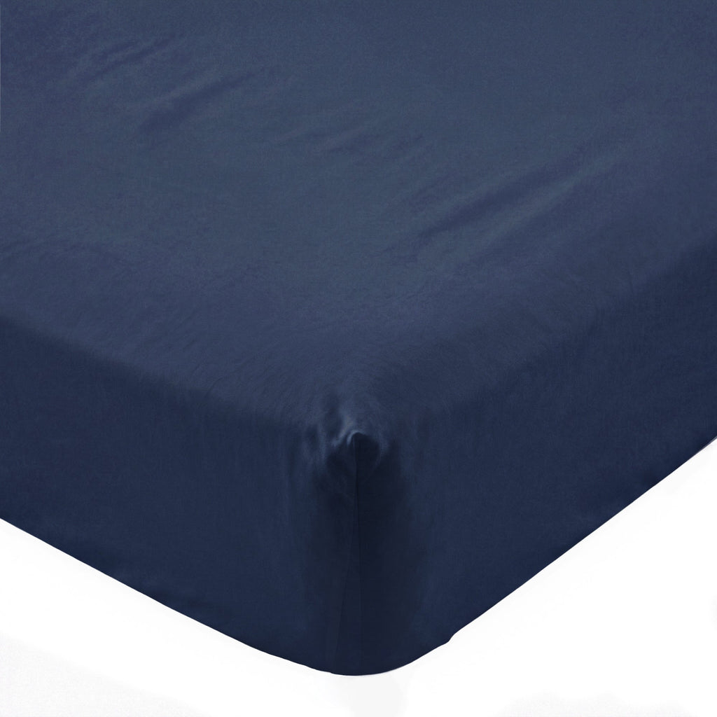 Lenzuolo con angoli Basic - Blu navy