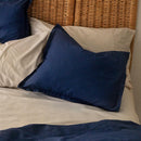 Taie D'Oreiller Basic - Bleu Marine